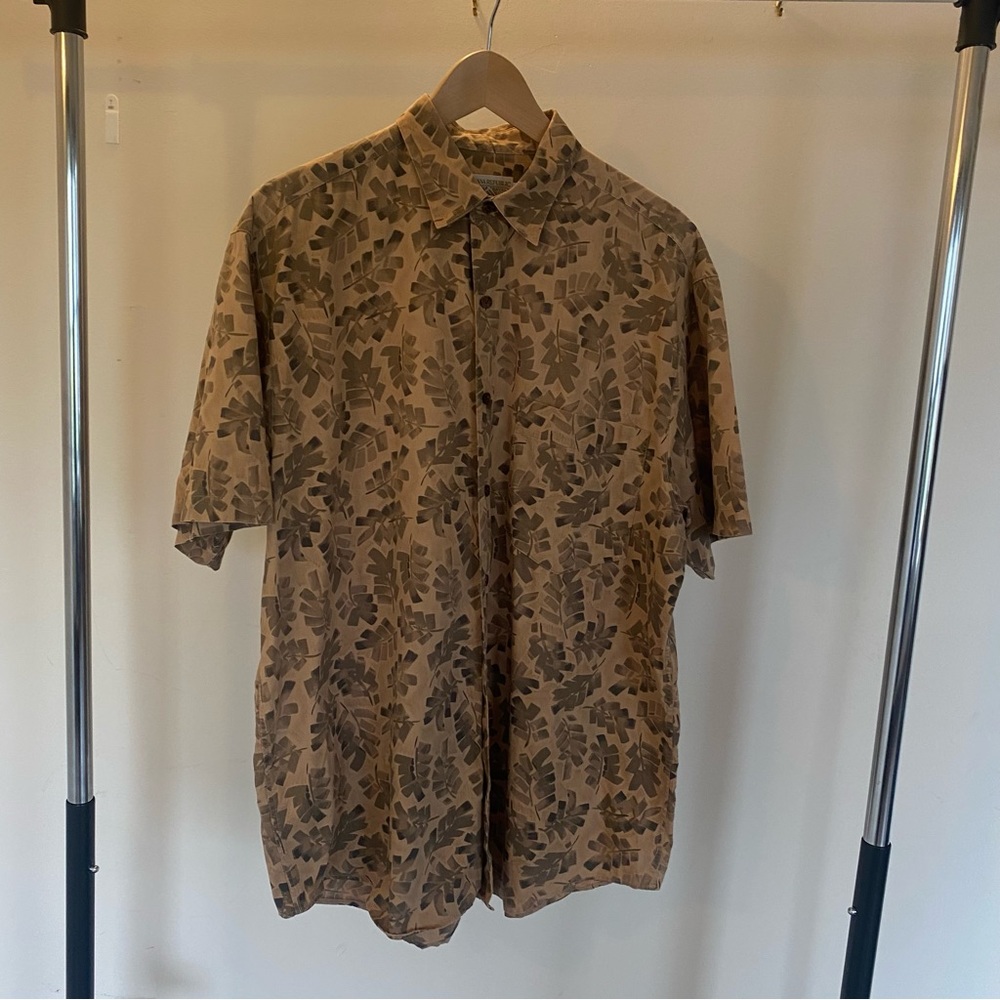 Vintage banana republic safari button up